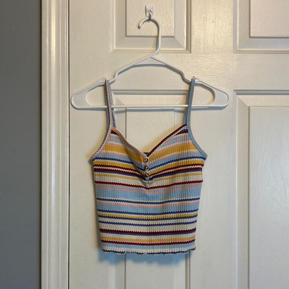 Forever 21 Stripped Tank Top